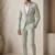 Sage Green Imperial Diamond Textured Suiting