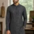 Aarav Charcoal Floral Sequin Embroidered Kurta