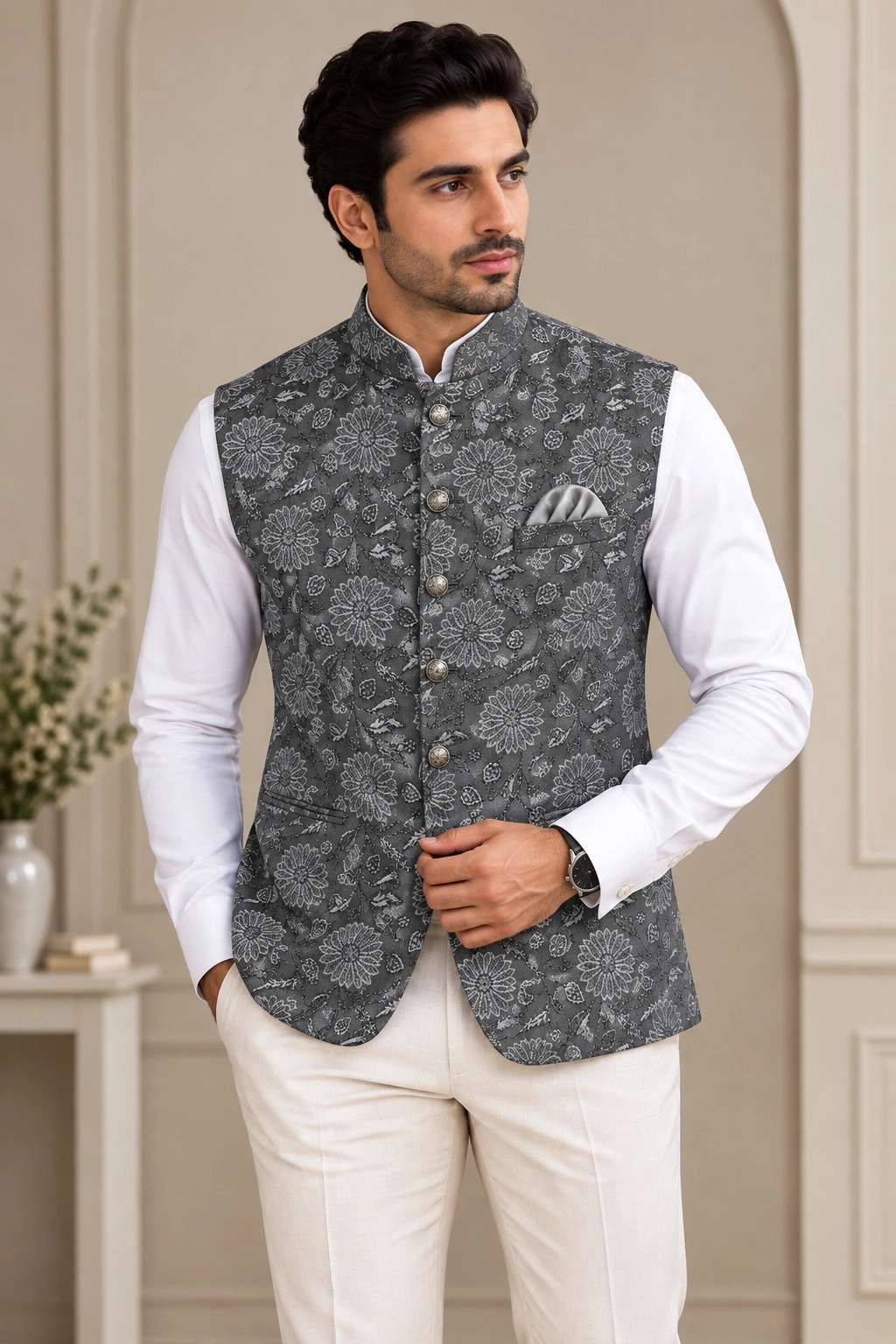 Aarav Striped Cotton Kurta